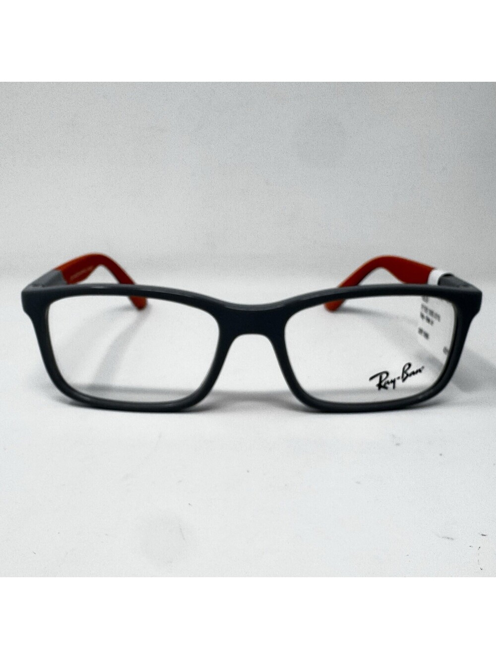 Ray-Ban RB1621 3930 Junior Grey Orange Bio-Based Eyeglass Frames 47-15-130 New